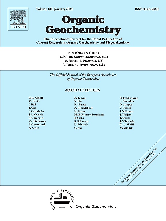 Go to journal home page - Organic Geochemistry